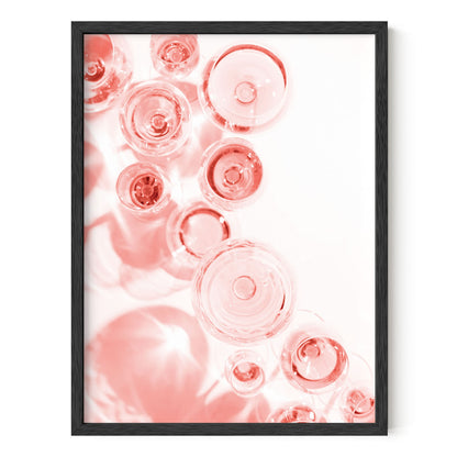 HAUS AND HUES Queen of Hearts Pink Decor Queen of Hearts Poster Aesthetic Pictures for Wall, Aesthetic Pink Modern Art Tween Posters and Girls Pink Wall Decor | UNFRAMED 12” x 16”