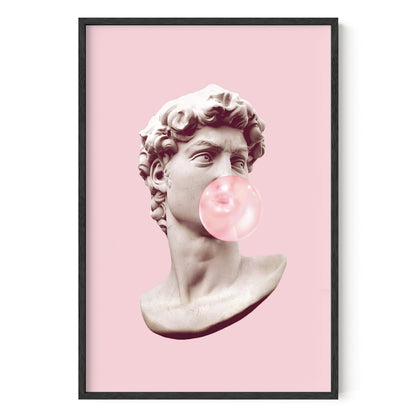 HAUS AND HUES Queen of Hearts Pink Decor Queen of Hearts Poster Aesthetic Pictures for Wall, Aesthetic Pink Modern Art Tween Posters and Girls Pink Wall Decor | UNFRAMED 12” x 16”