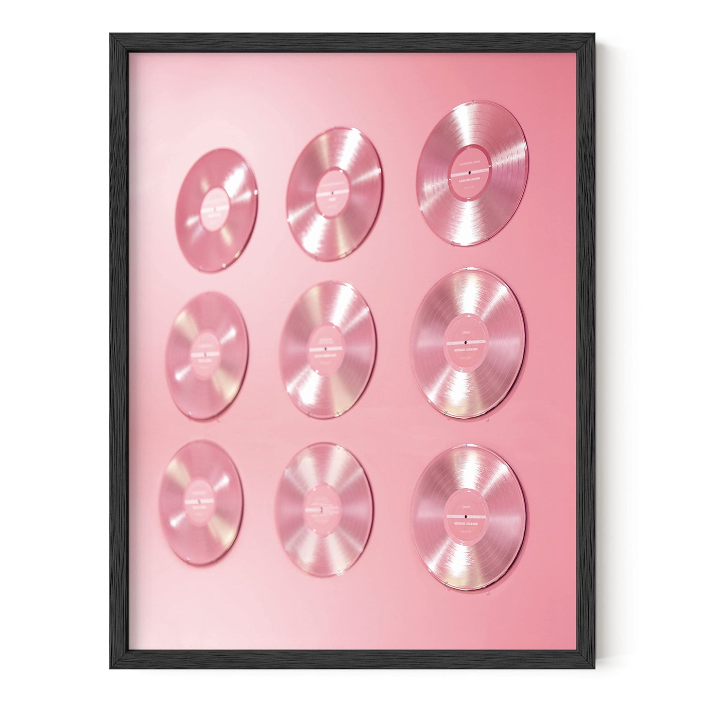 HAUS AND HUES Queen of Hearts Pink Decor Queen of Hearts Poster Aesthetic Pictures for Wall, Aesthetic Pink Modern Art Tween Posters and Girls Pink Wall Decor | UNFRAMED 12” x 16”