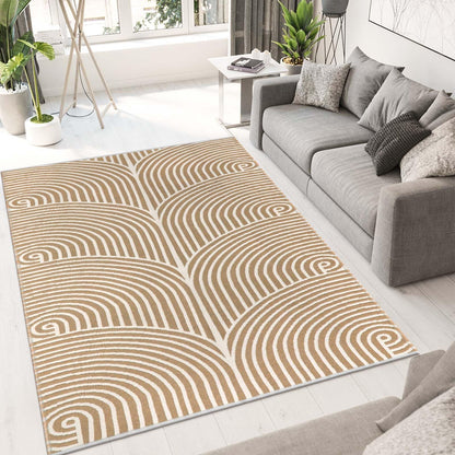 Tiffasea Woven Runner Rug 2'x6', Machine Washable Indoor Outdoor Rugs Cotton Woven Area Rug Hallway Runner Rug Entryway Rug for Living Room/Laundry/Bathroom/Bedroom(Black and White)