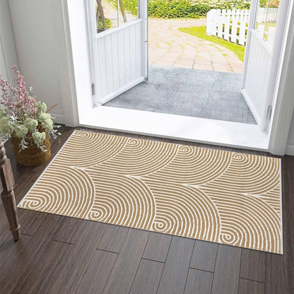 Tiffasea Woven Runner Rug 2'x6', Machine Washable Indoor Outdoor Rugs Cotton Woven Area Rug Hallway Runner Rug Entryway Rug for Living Room/Laundry/Bathroom/Bedroom(Black and White)